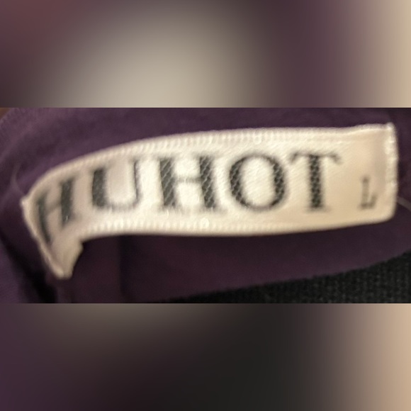 Purple Sleeveless Summer Dress with Pockets size Large - Picture 3 of 3